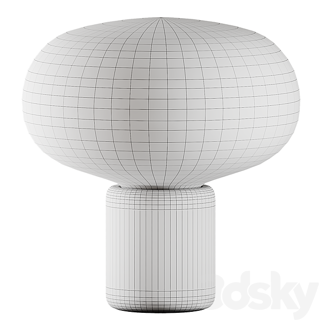 Karl-Johan table lamp oak ON_OFF 3DSMax File - thumbnail 3