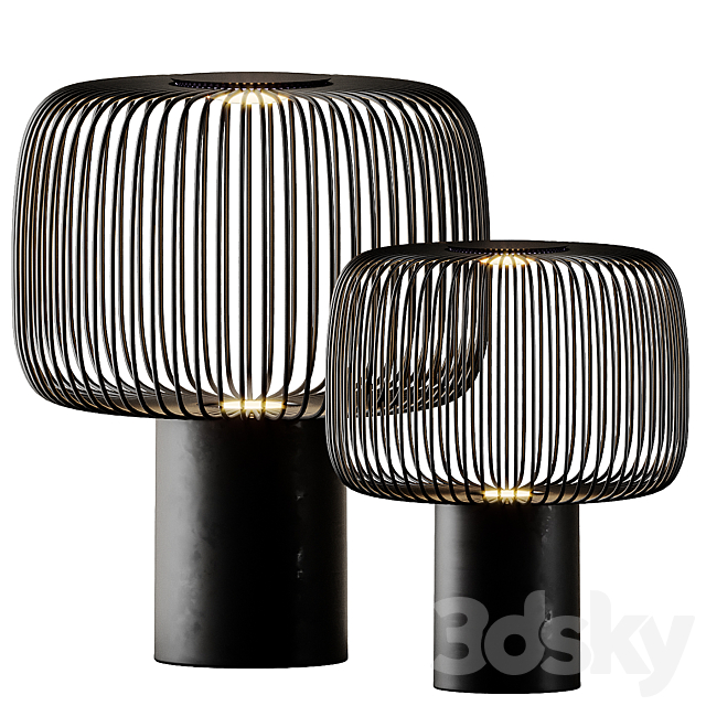 KESHI T Table Lamp BY DAVID ABAD 3DSMax File - thumbnail 2