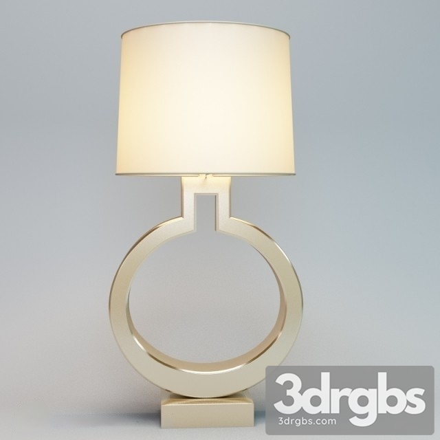 Keyhole Ring Table Lamp 3dsmax Download - thumbnail 1