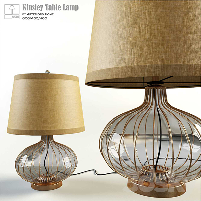 Kinsley Table Lamp 3DSMax File - thumbnail 1