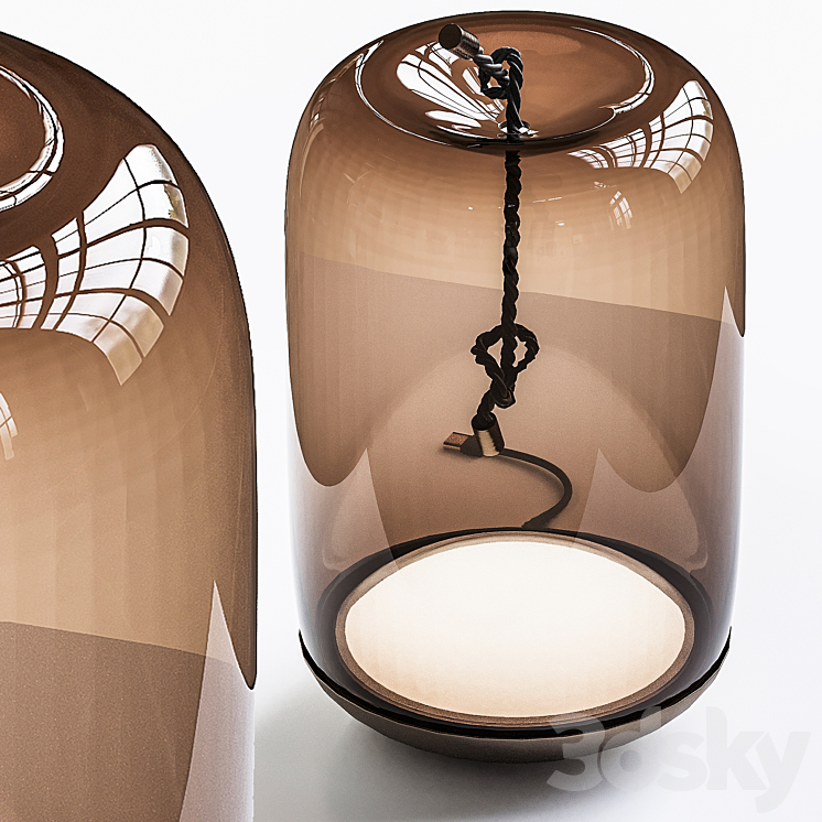 Knot LED Table Lamp 3DS Max - thumbnail 2