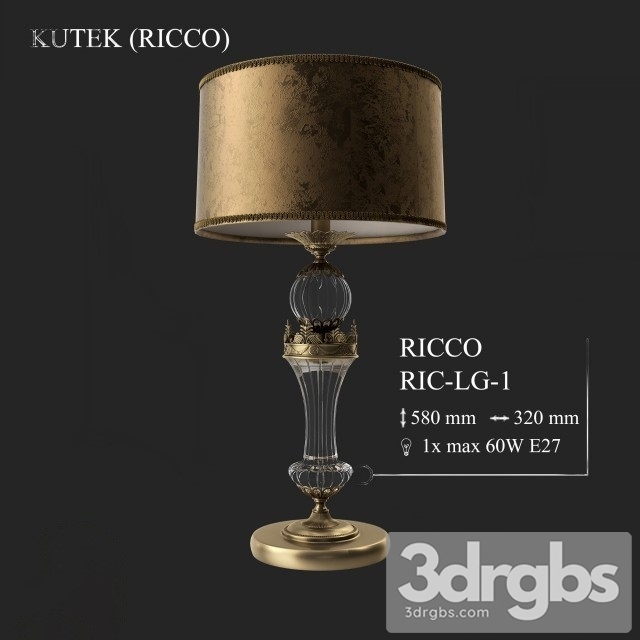 Kutek Ricco LG 1 3dsmax Download - thumbnail 1