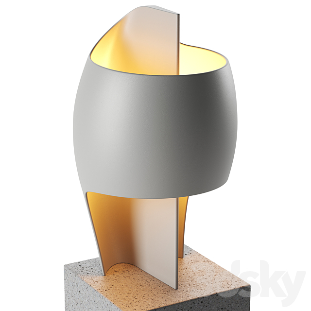 La Lampe B By DCW editions 3DS Max Model - thumbnail 3