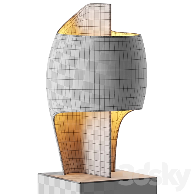 La Lampe B By DCW editions 3DS Max Model - thumbnail 7