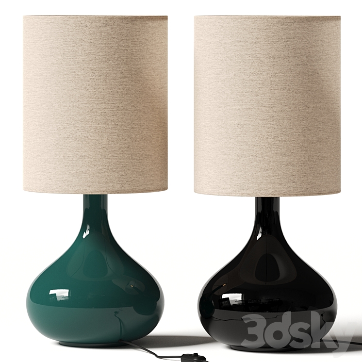 La Redoute Juna Table Lamp 3DS Max Model - thumbnail 1