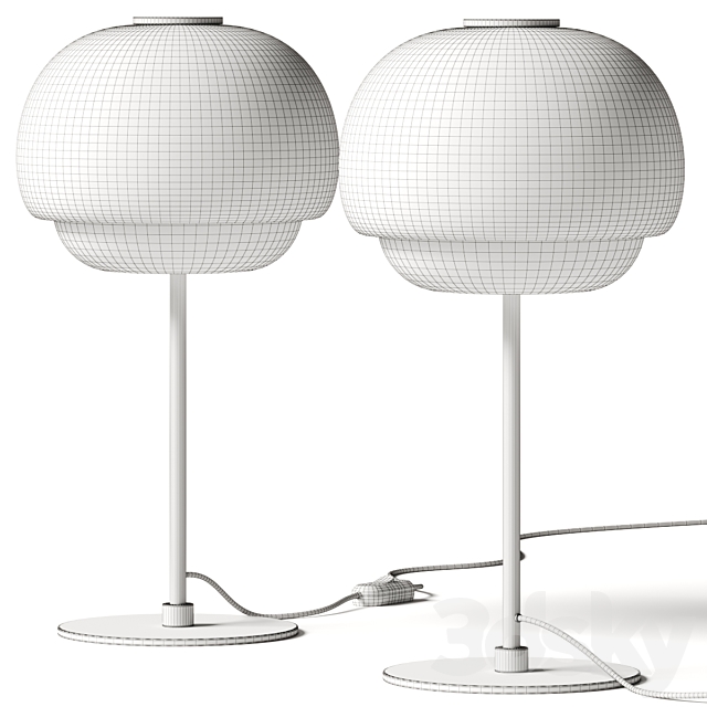 La Redoute Kinoko Table Lamp 3ds Max - thumbnail 3