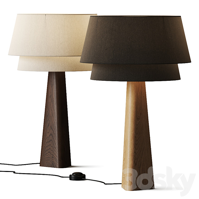 La Redoute Nestwood Desk Lamp 3ds Max - thumbnail 1