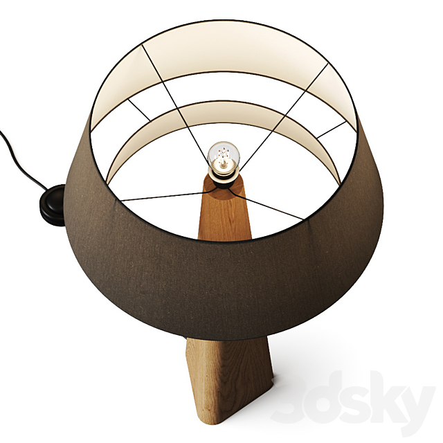 La Redoute Nestwood Desk Lamp 3ds Max - thumbnail 2