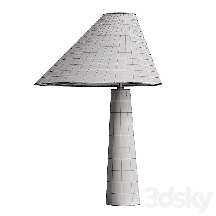 Lamaptron Ludvin Tab table lamp 3DS Max Model - thumbnail 2