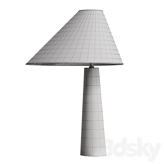 Lamaptron Ludvin Tab table lamp 3DS Max Model - thumbnail 2