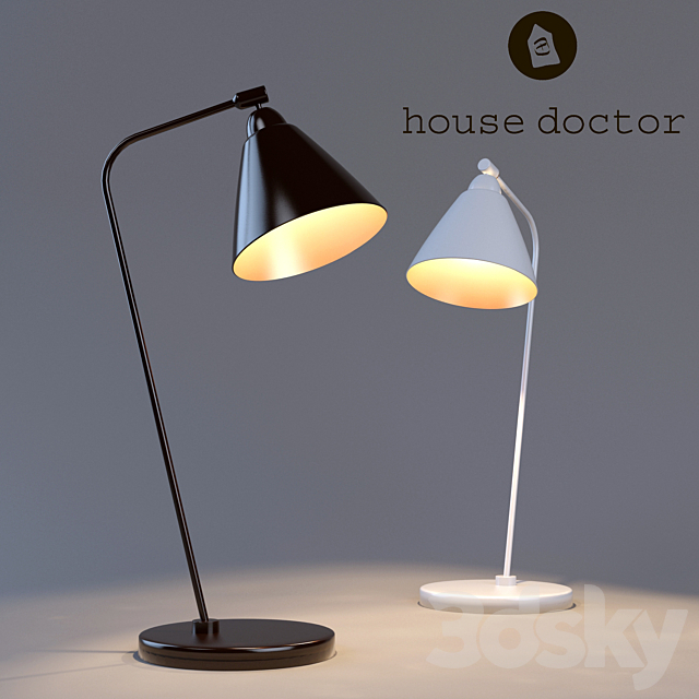 Lamp House Doctor 3DS Max Model - thumbnail 1