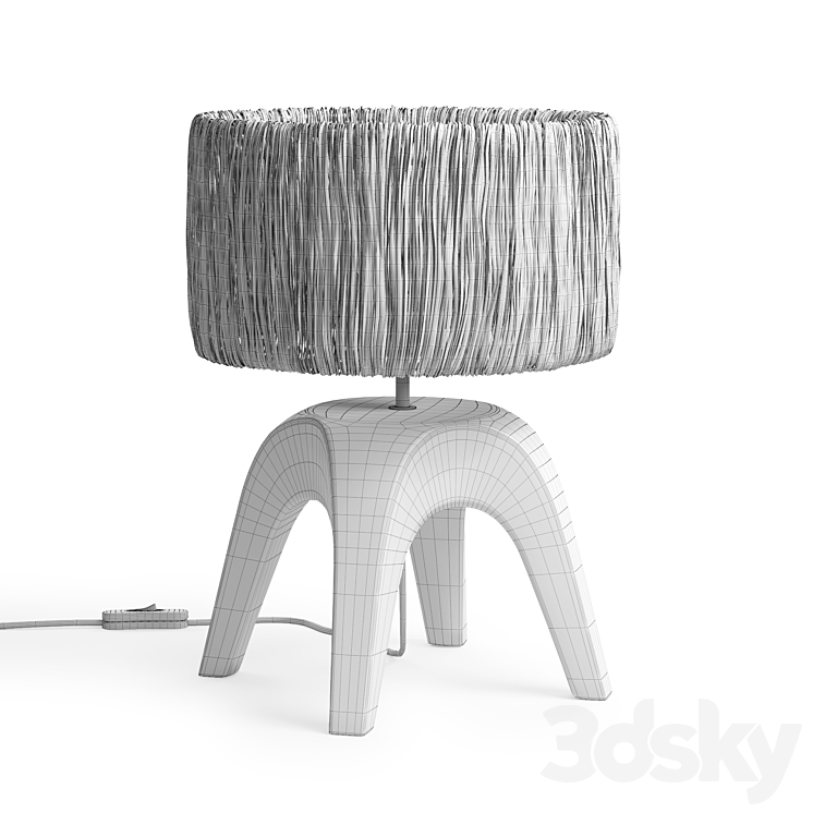 Lamp Leonti 3DS Max Model - thumbnail 2