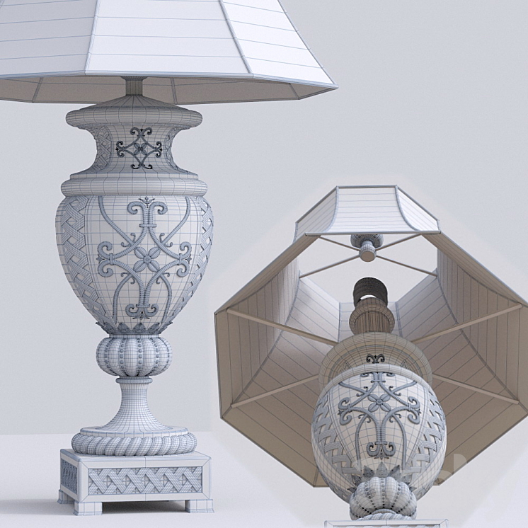 Lamp Villa in 1919 from the Fine Art 3DS Max - thumbnail 2