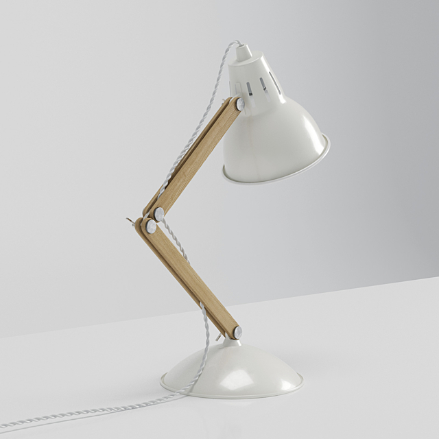 Lamp Wood & Metal 3DSMax File - thumbnail 2