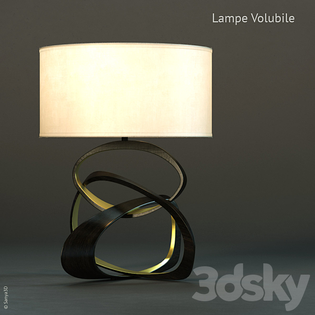 Lampe Volubile by Hervé Van der Straeten 3DSMax File - thumbnail 1