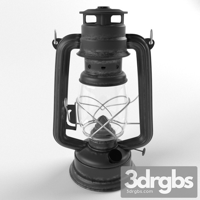 Lamplight Farmers Oil Lamp 3dsmax Download - thumbnail 1