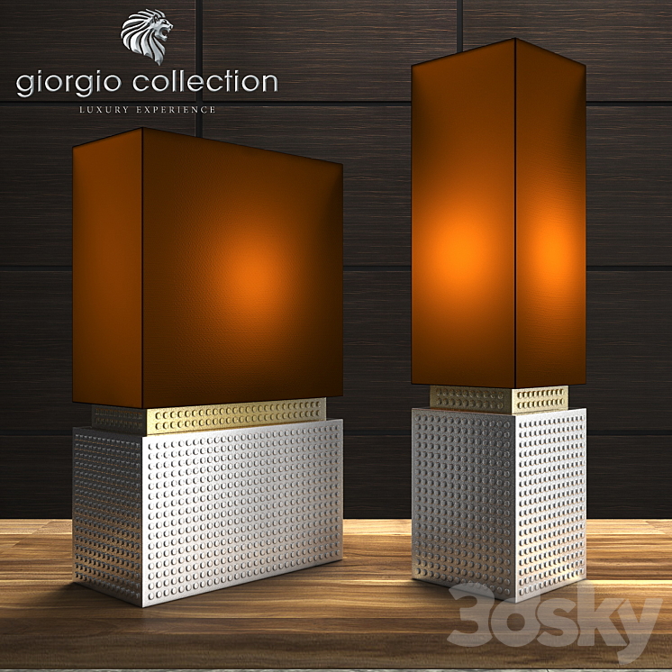 Lamps table Giorgio Collection \/ City LAMP 3DS Max - thumbnail 1