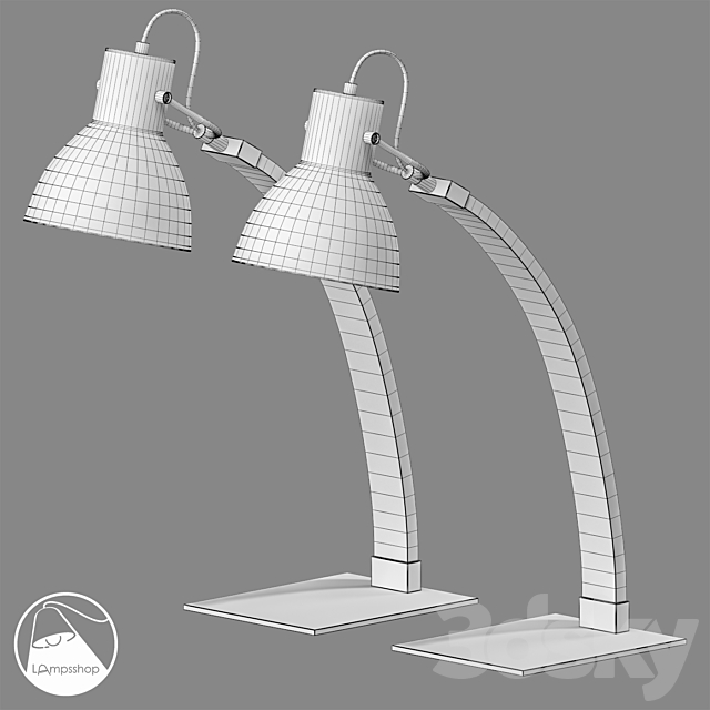 LampsShop.com NL5140a Table Lamp Ascolt 3DS Max Model - thumbnail 2