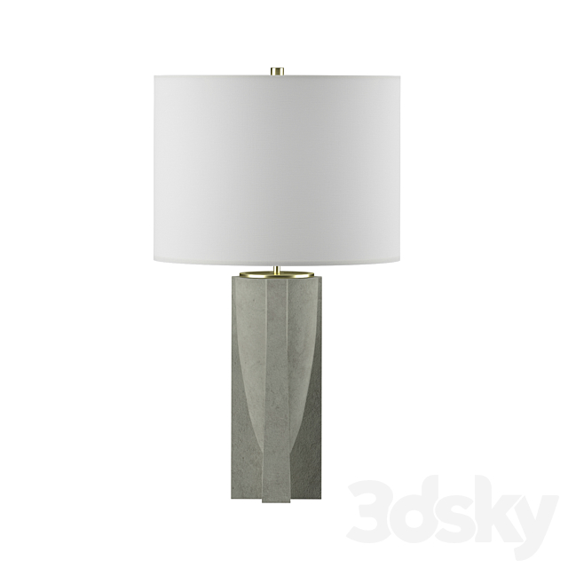 Lars Table Lamp (Crate and Barrel) 3DSMax File - thumbnail 1