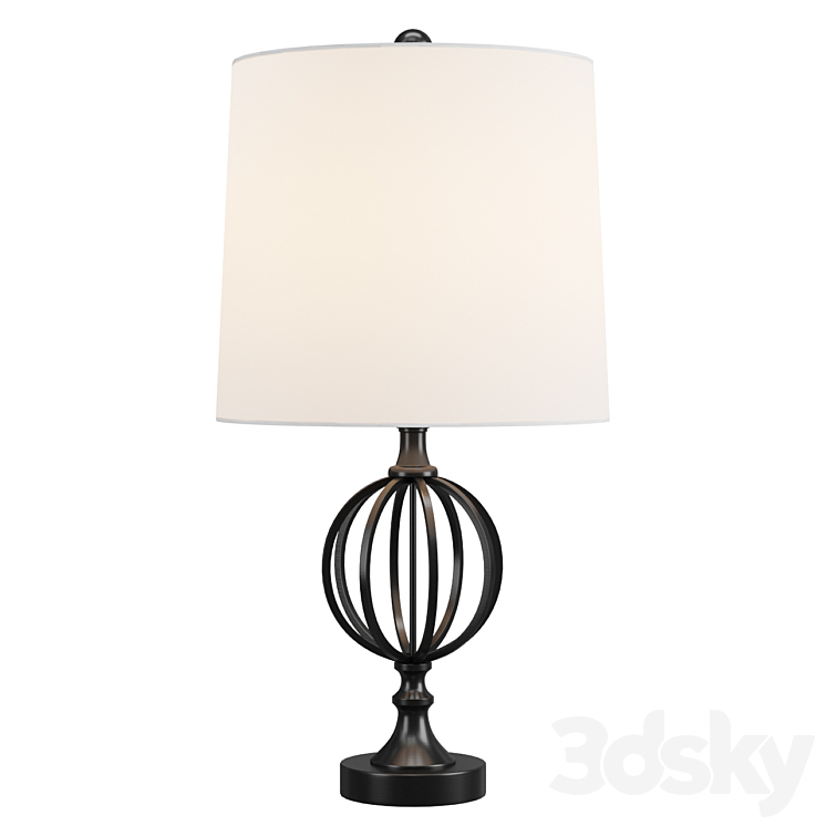 Lavish Home Table Lamp 3DS Max - thumbnail 1