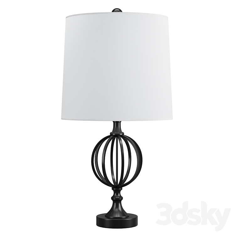 Lavish Home Table Lamp 3DS Max - thumbnail 2