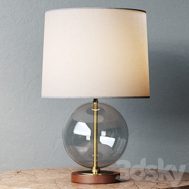 Lawson Table Lamp 3DSMax File - thumbnail 1