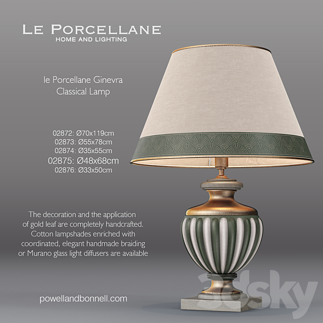 le Porcellane Ginevra 3DSMax File - thumbnail 1