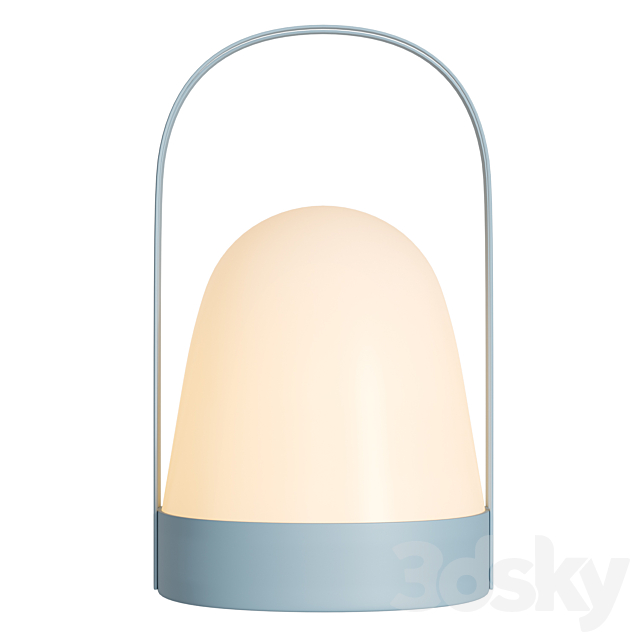 LED TABLE LAMP Misty Blue 3ds Max - thumbnail 2