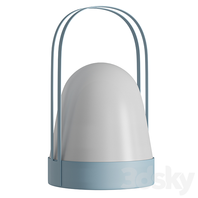 LED TABLE LAMP Misty Blue 3ds Max - thumbnail 3