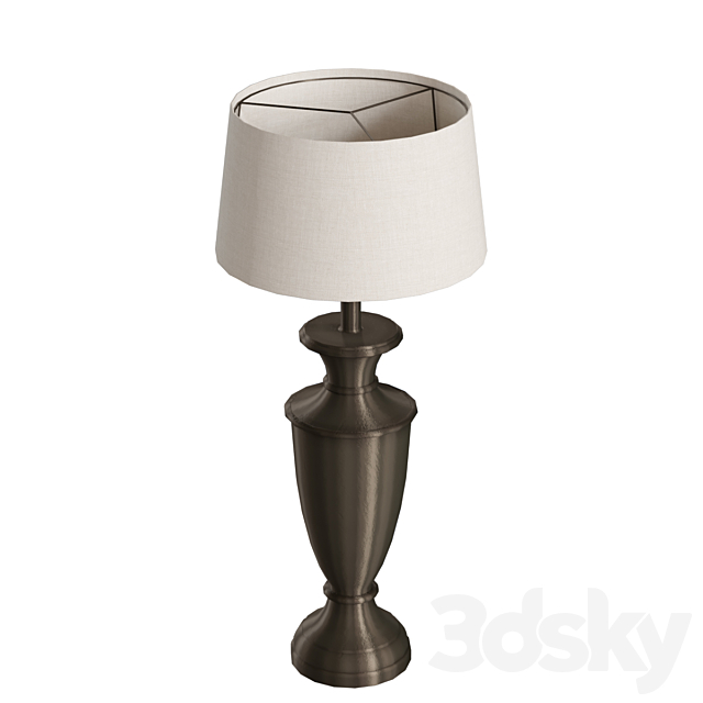 Lehome F062 Desk Lamp 3DS Max Model - thumbnail 2