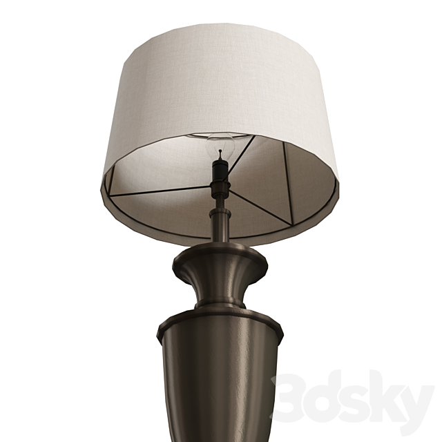 Lehome F062 Desk Lamp 3DS Max Model - thumbnail 3