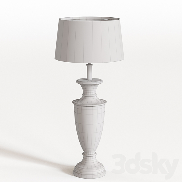 Lehome F062 Desk Lamp 3DS Max Model - thumbnail 5