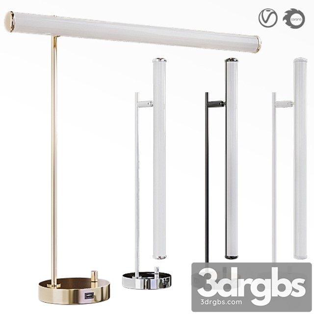 Light rods led & usb table lamp - thumbnail 1