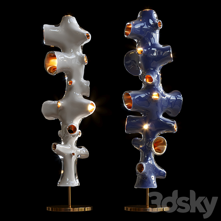 Light sculpture – Vargov Design 3DS Max Model - thumbnail 1