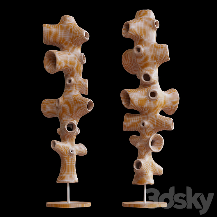 Light sculpture – Vargov Design 3DS Max Model - thumbnail 2