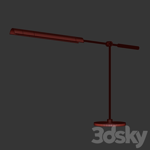 Lightology ASTRID TABLE LAMP By Alora 3DSMax File - thumbnail 3