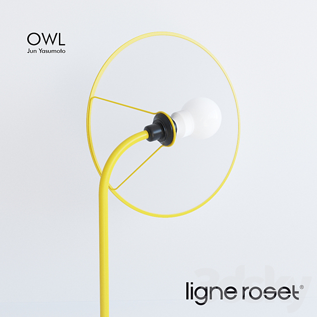 Ligne Roset OWL by Jun Yasumoto 3DS Max Model - thumbnail 2