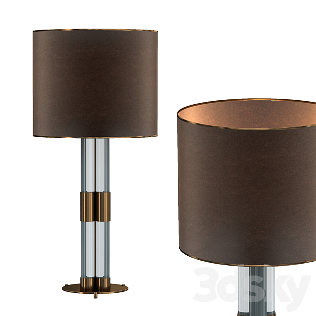 LIMPID table lamp 3ds Max - thumbnail 1