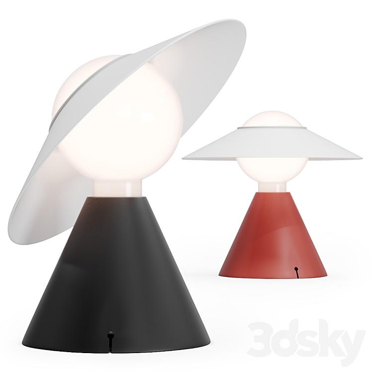 Linea Light – lamp Fante 3DS Max - thumbnail 1