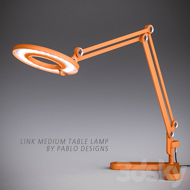 Link Table Lamp 3DS Max Model - thumbnail 1