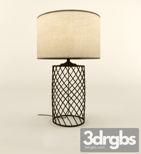 Lite Source Muller Table Lamp 3dsmax Download - thumbnail 1