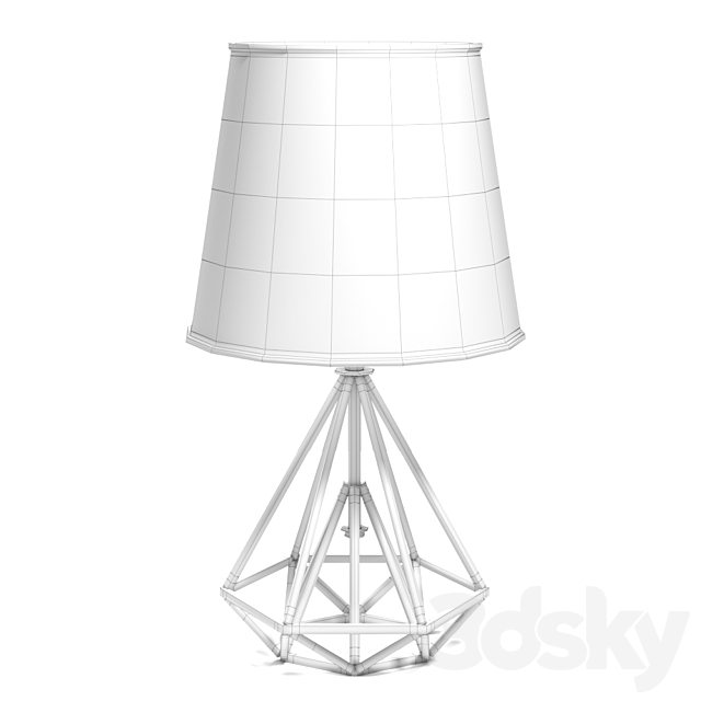 Loft lamp NL-011 3DS Max Model - thumbnail 3