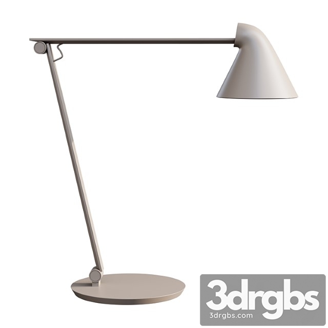 Louis Poulsen Njp Bureaulamp Table Lamp Lamp 3dsmax Download - thumbnail 1