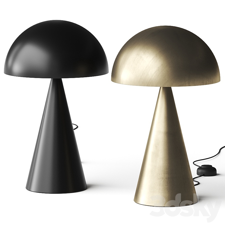 Lulu and Georgia Arc Table Lamp 3DS Max Model - thumbnail 1