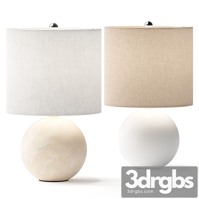 Lulu and Georgia Vivienne Table Lamp 3dsmax Download - thumbnail 1