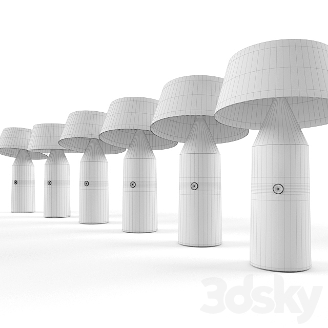 Marset – Bicoca Portable Table Lamp 3DSMax File - thumbnail 3