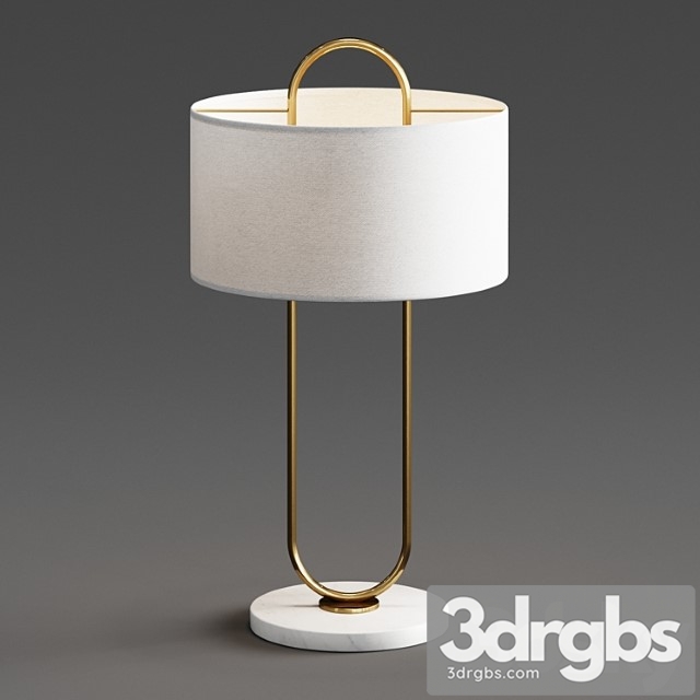 Marston Table Lamp 3dsmax Download - thumbnail 1