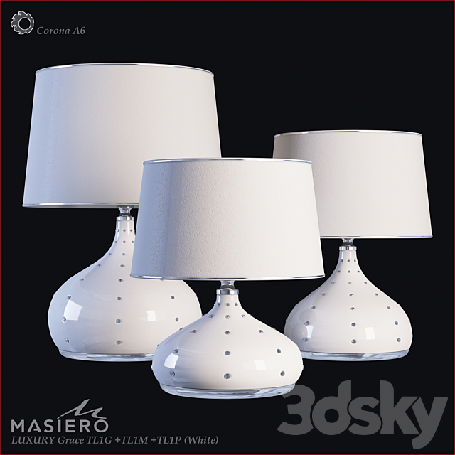 Masiero Luxury Grace TL1G TL1M TL1P 3DS Max Model - thumbnail 2