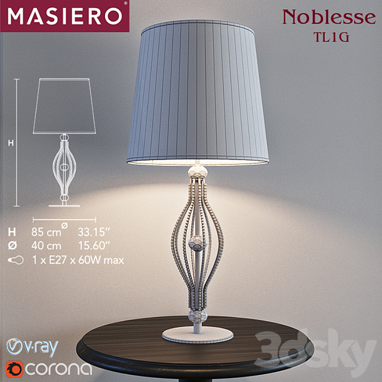 Masiero Noblesse TL1G 3DS Max - thumbnail 2