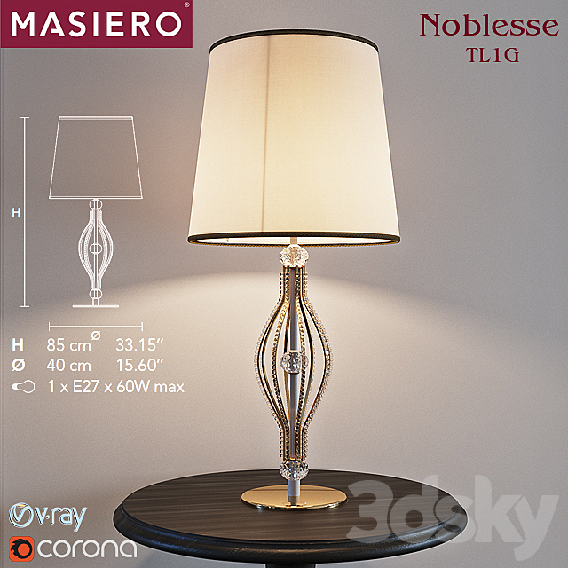 Masiero Noblesse TL1G 3DSMax File - thumbnail 1